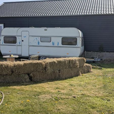 Caravan Zee By Bnb De Kapitein 't Horntje Dış mekan fotoğraf